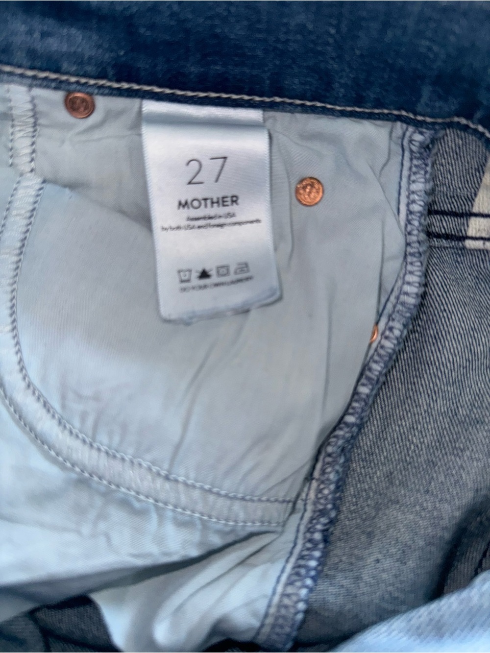Mother the stunner ankle fray Jeans - Picture 12 of 13